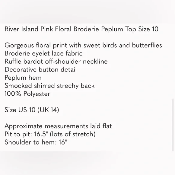 Floral Ruffle Peplum Blouse - Picture 7 of 7